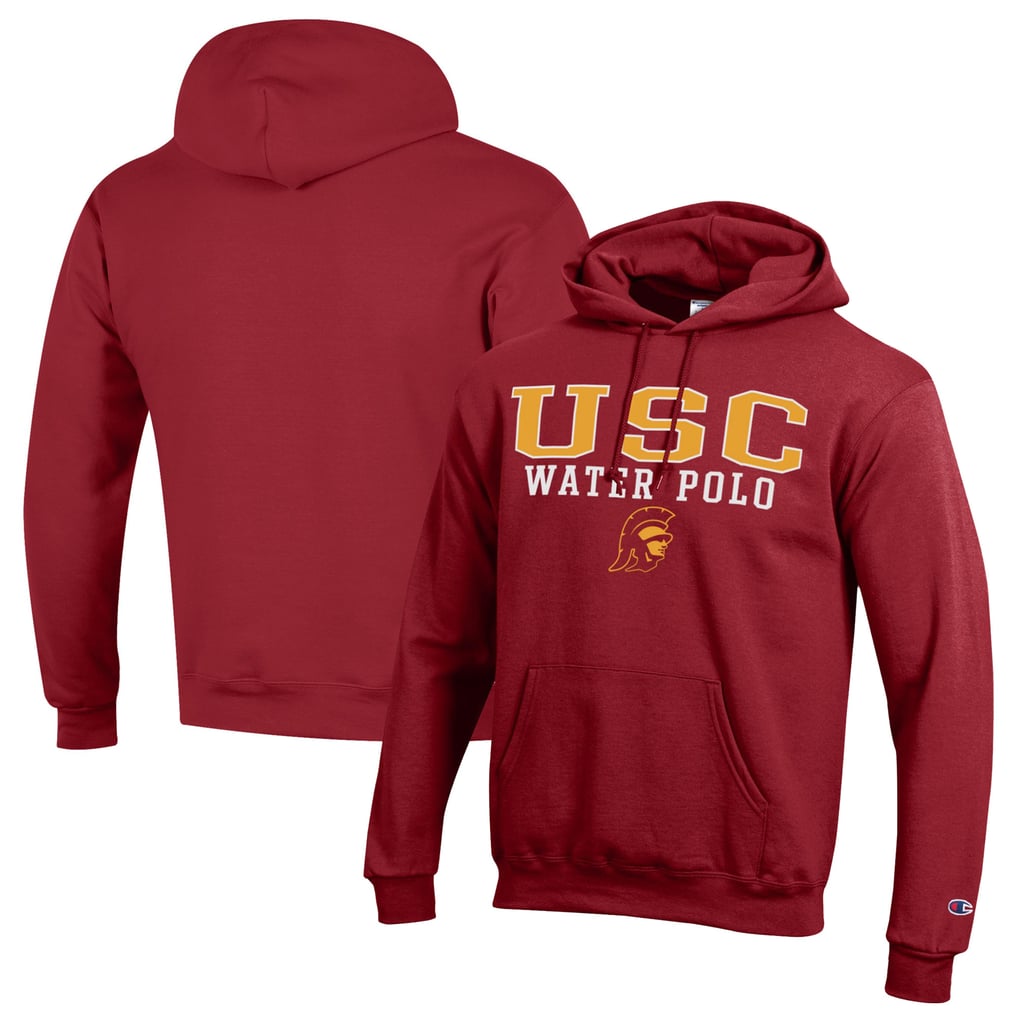  USC Trojans Champion Powerblend Pullover Hoodie - Cardinal